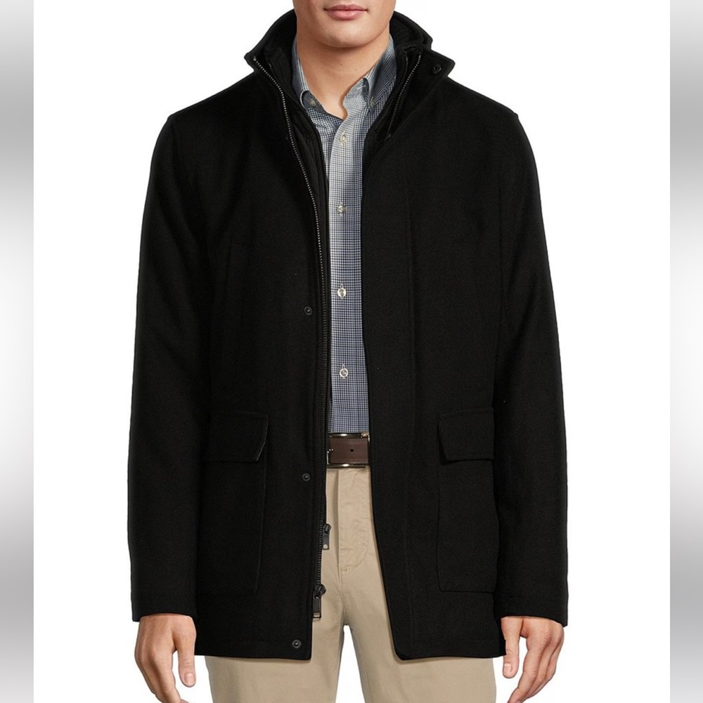 Long Wool Blend Coat